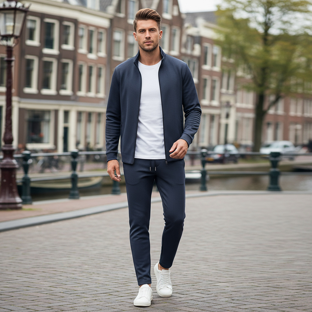 Luca – Heren Trainingspak | Modern Design en Comfort voor Actieve Levensstijl - 1