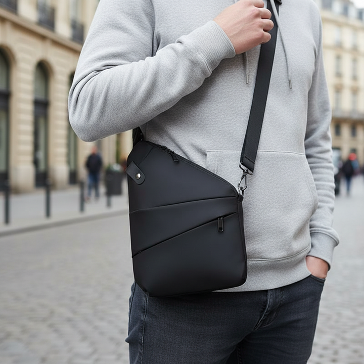 Crossbody Bag | Compact Design with RFID Protection for Women-Handtaschen-Mykonostore-Black-Left-Mykonostore