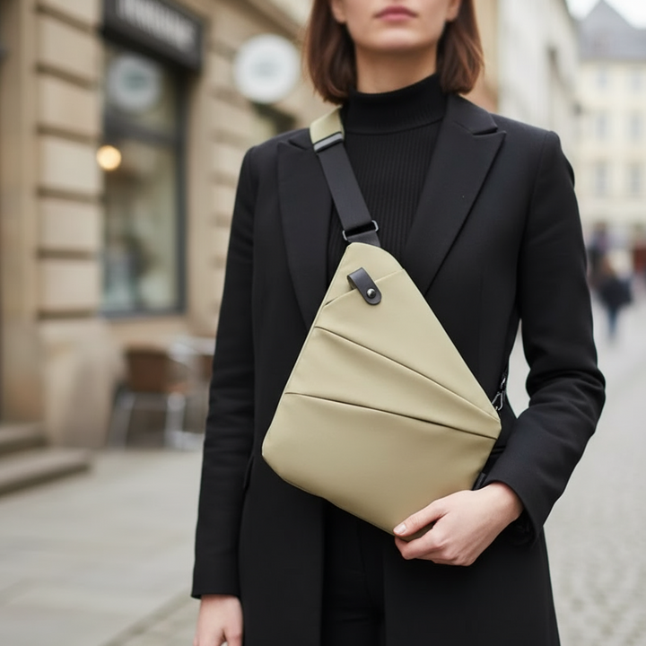 Crossbody Bag | Compact Design with RFID Protection for Women-Handtaschen-Mykonostore-Cream-Right-Mykonostore