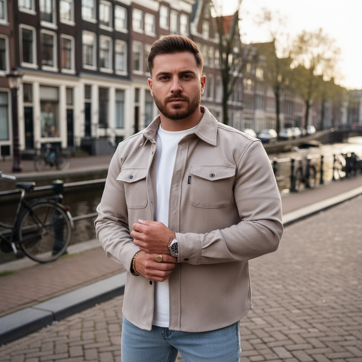 Luca – Heren Overhemd | Modern Design met Comfortabele Pasvorm en Stijlvolle Look - 1