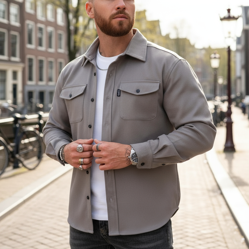 Luca – Heren Overhemd | Modern Design met Comfortabele Pasvorm en Stijlvolle Look - 4