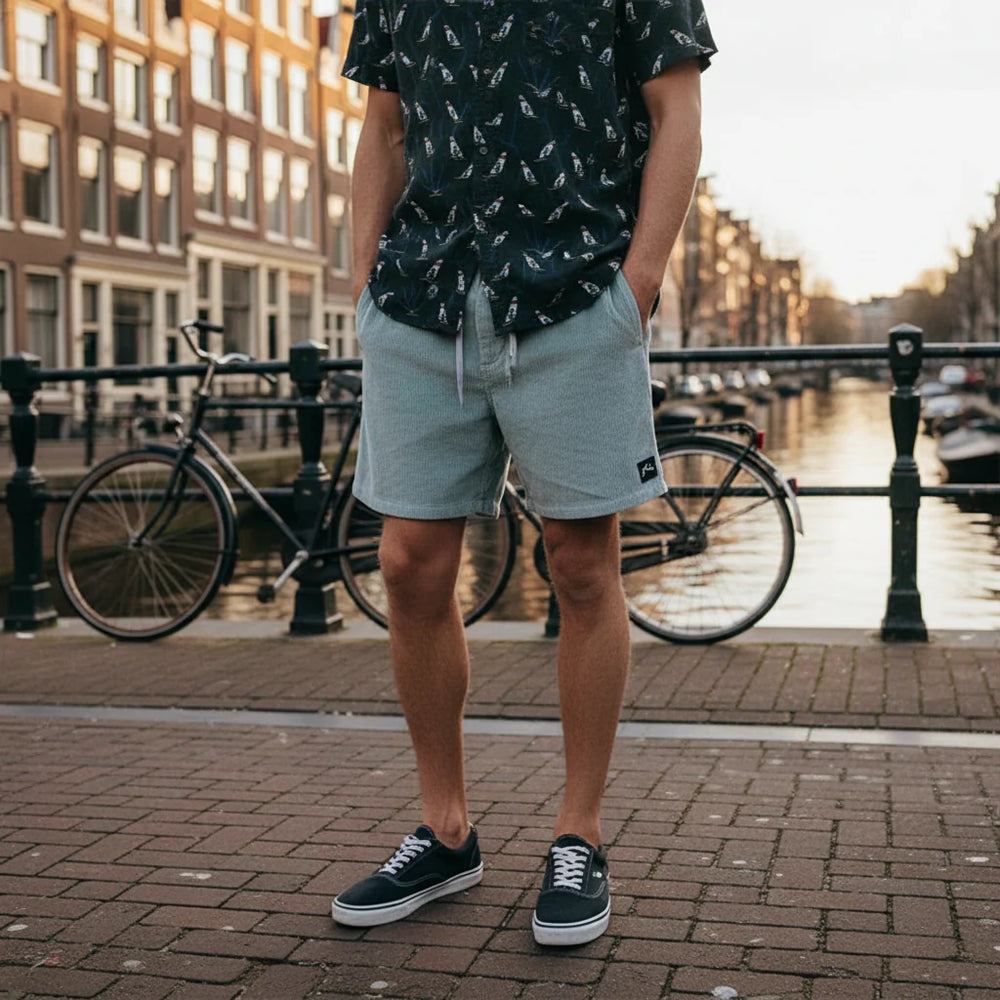 Lena – Dames Korte Broek | Retro Stijl met Comfort en Elastische Taille - 2