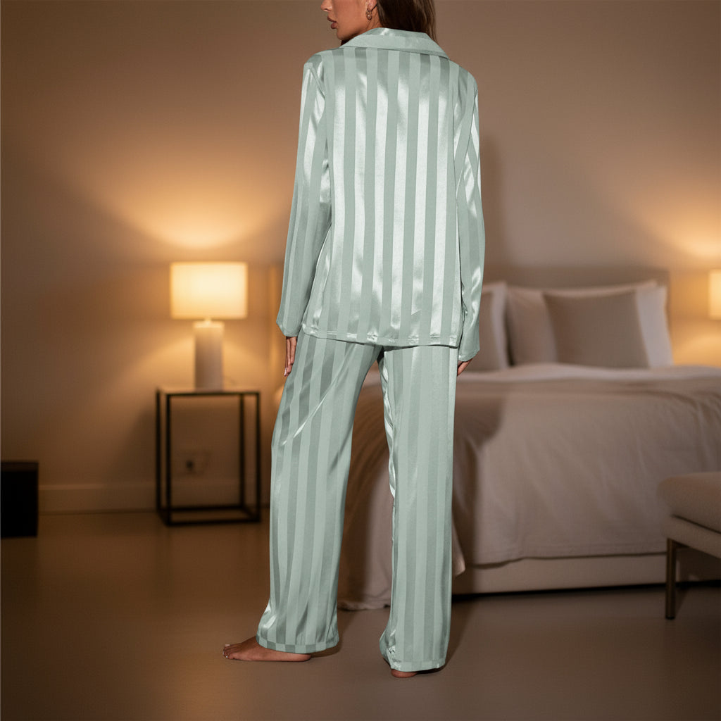 Luna – Dames Pyjama | Elegante Ademend Ontwerp voor Luxe Comfort - 4