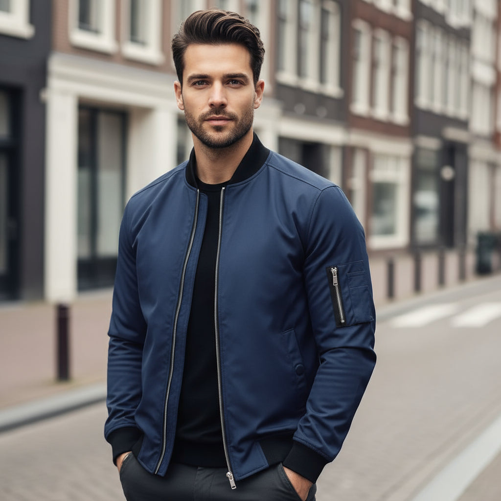 Luca – Heren Bomberjack | Lichtgewicht en Ademend Ontwerp voor Dagelijks Gebruik - 1