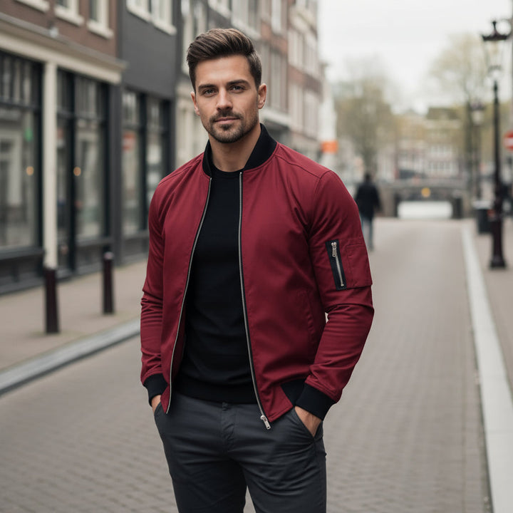 Luca – Heren Bomberjack | Lichtgewicht en Ademend Ontwerp voor Dagelijks Gebruik - 12