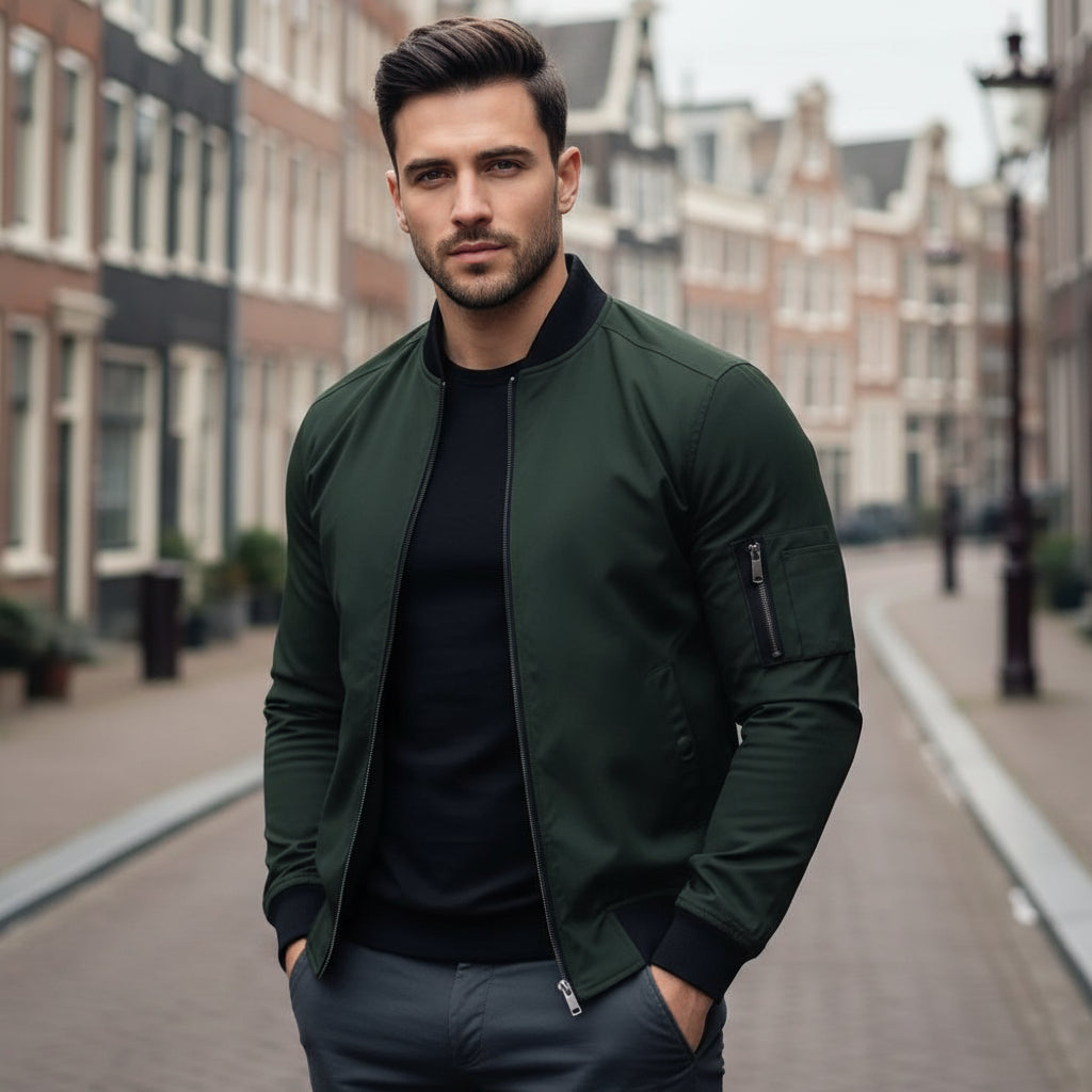 Luca – Heren Bomberjack | Lichtgewicht en Ademend Ontwerp voor Dagelijks Gebruik - 11