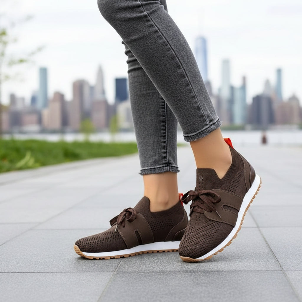 Sporty Sneakers | Trendy Design with Ultimate Comfort-Women's Sneakers-Mykonostore-Brown-5-Mykonostore