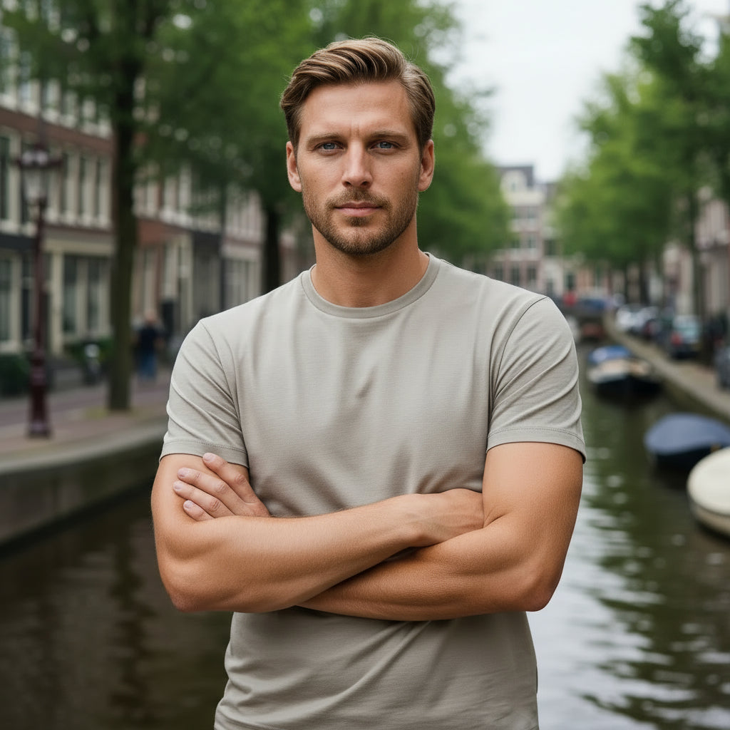 Luca – Heren T Shirt | Luxe Comfort met Tijdloos Ontwerp - 1