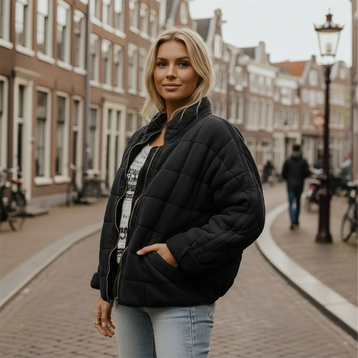 Luna – Dames Jas | Lange Oversized Comfortabele Overgangsjas - 3