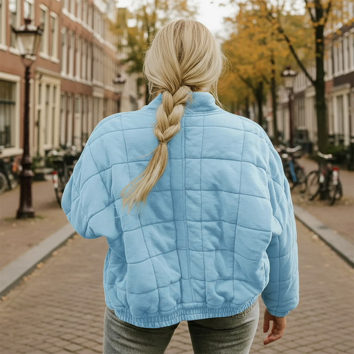 Luna – Dames Jas | Lange Oversized Comfortabele Overgangsjas - 8