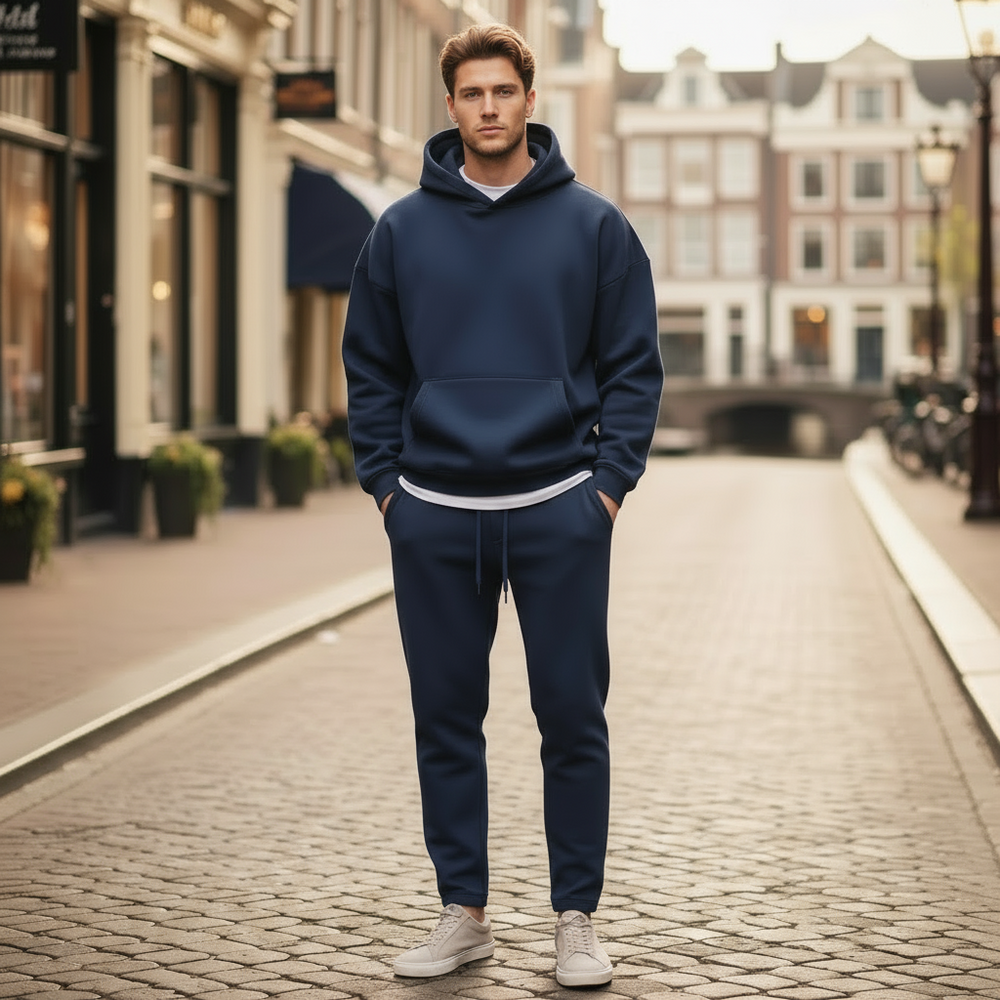 Luca – Heren Set | Stijlvolle Comfortabele Tweedelige Outfit - 2