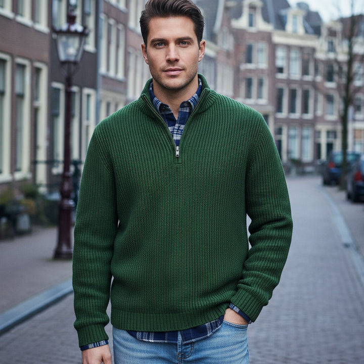 Luca – Heren Trui | Ronde Hals, Tijdloos Design - 5