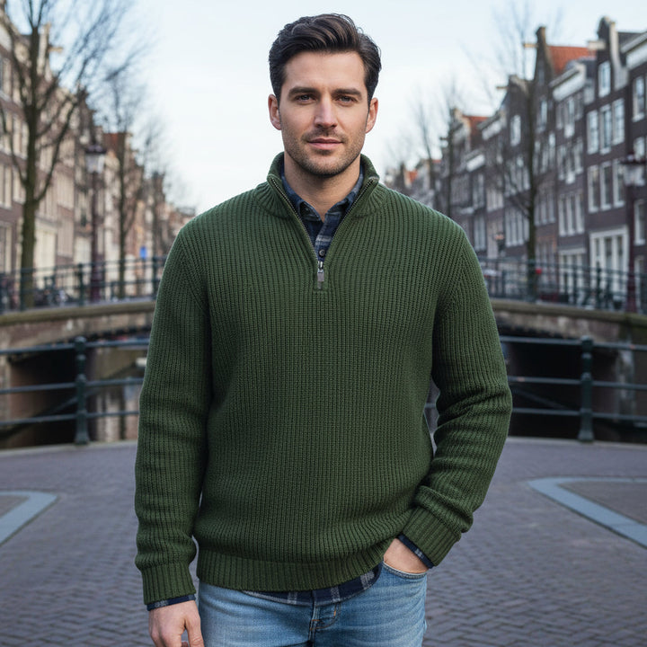 Luca – Heren Trui | Ronde Hals, Tijdloos Design - 7