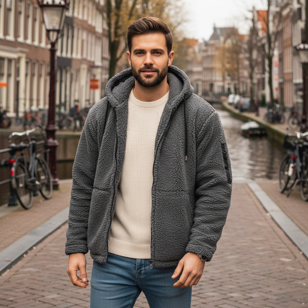 Luca – Heren Winterjas | Vintage Stijl, Comfortabel - 1