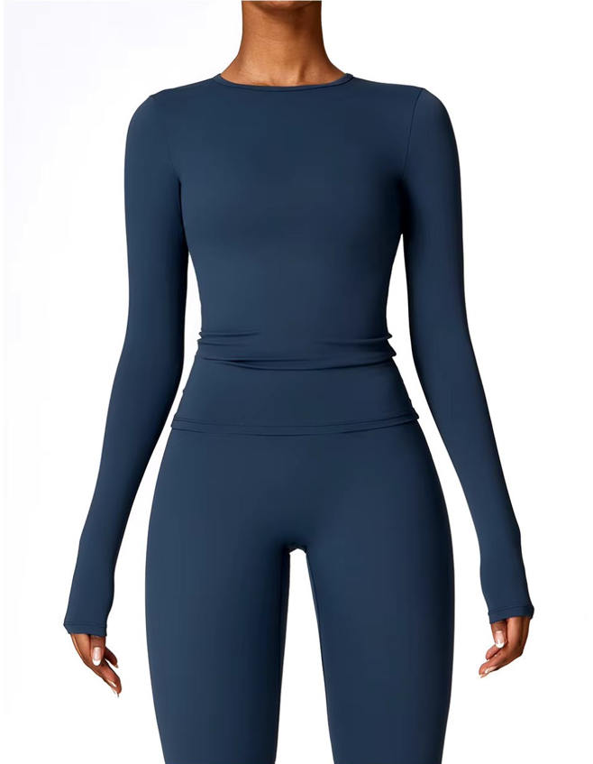 Women's Breathable Stretch Activewear Set | Trendy Comfortable Workout Clothes for Spring Summer-Women's Activewear-Mykonostore-Mykonostore