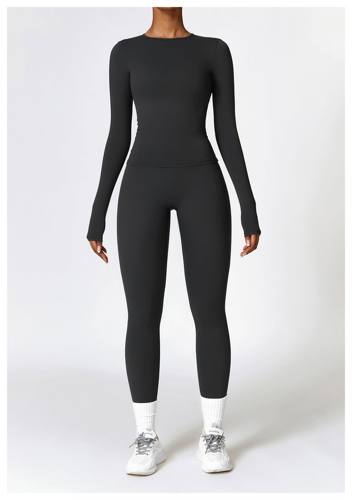Women's Breathable Stretch Activewear Set | Trendy Comfortable Workout Clothes for Spring Summer-Women's Activewear-Mykonostore-Mykonostore