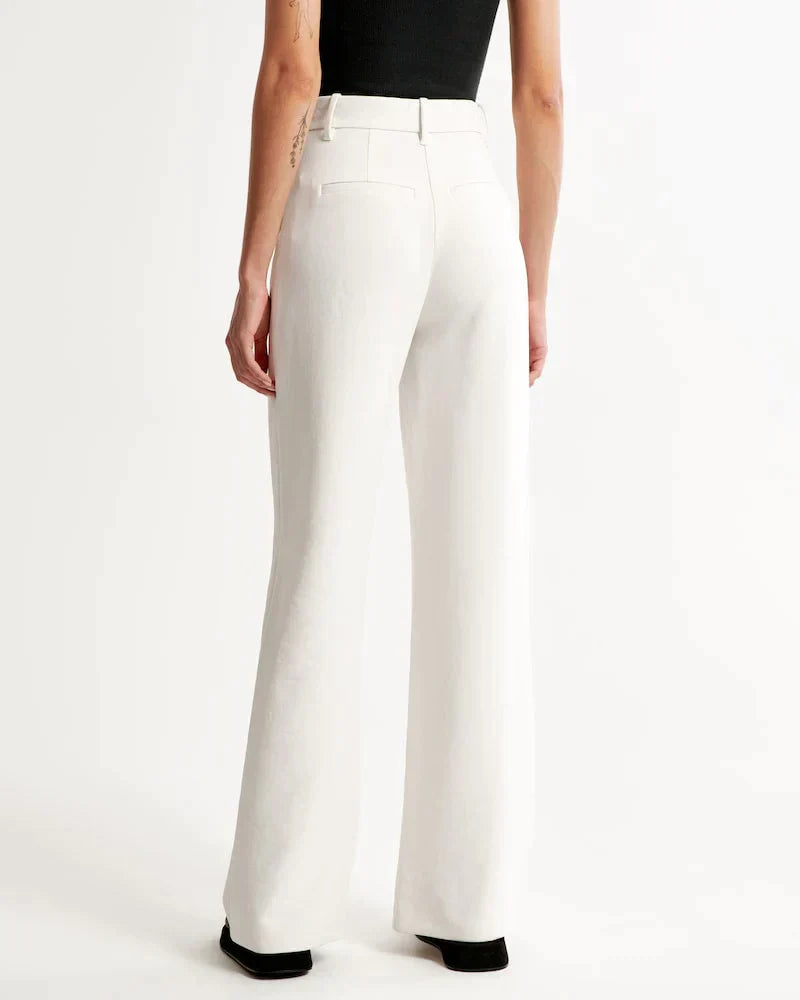 Women's Breathable Wide-Leg Trousers | Stylish Comfortable Summer Pants-Mykonostore-Mykonostore