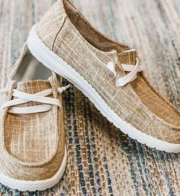 Women's Classic Lace-Up Shoes | Stylish Rounded Toe Low Heel Footwear-Mykonostore-Khaki-5-Mykonostore