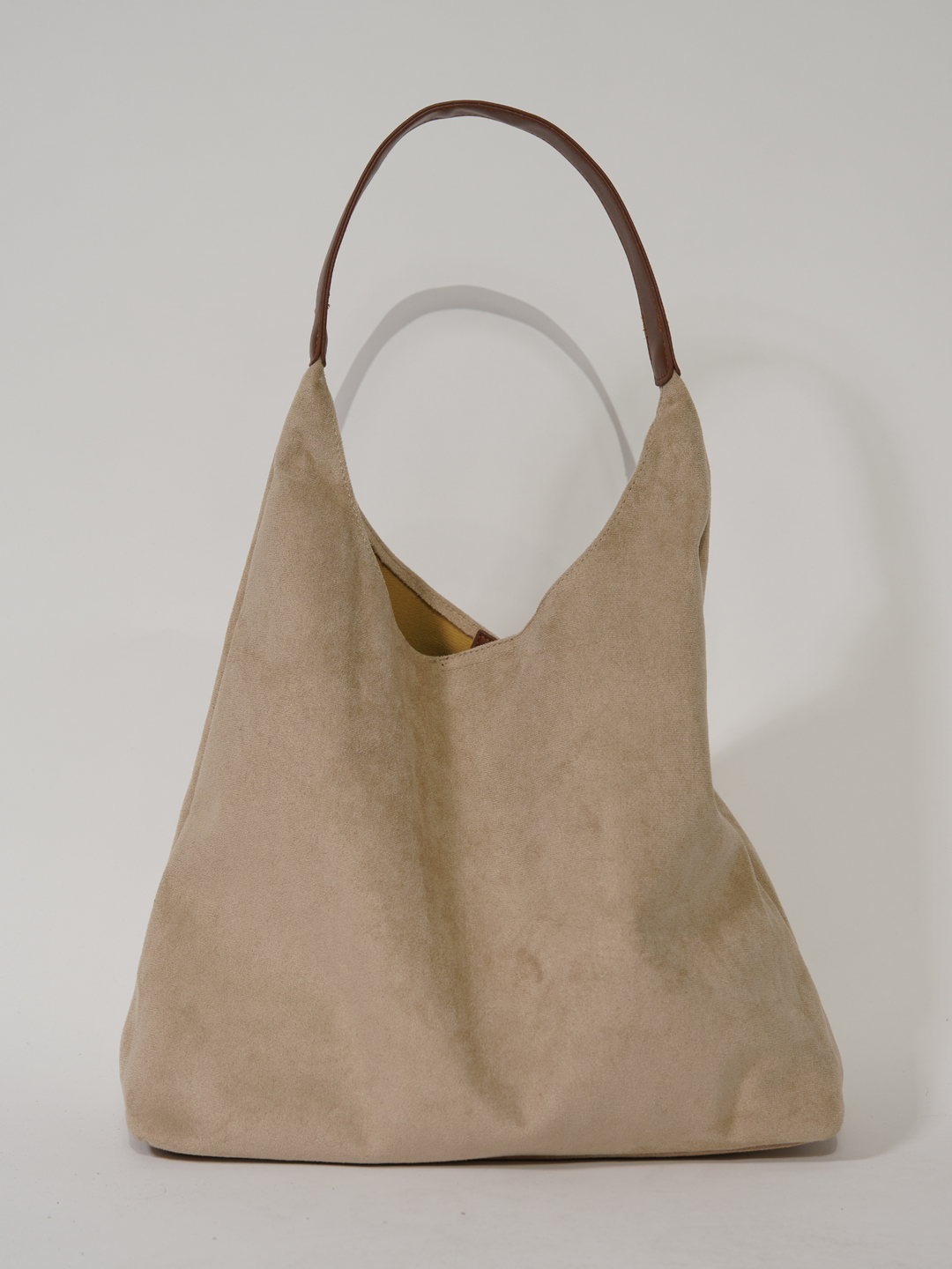Women's Classic Smooth Tote Bag | Spacious Minimalist Carryall-Mykonostore-Beige-Mykonostore