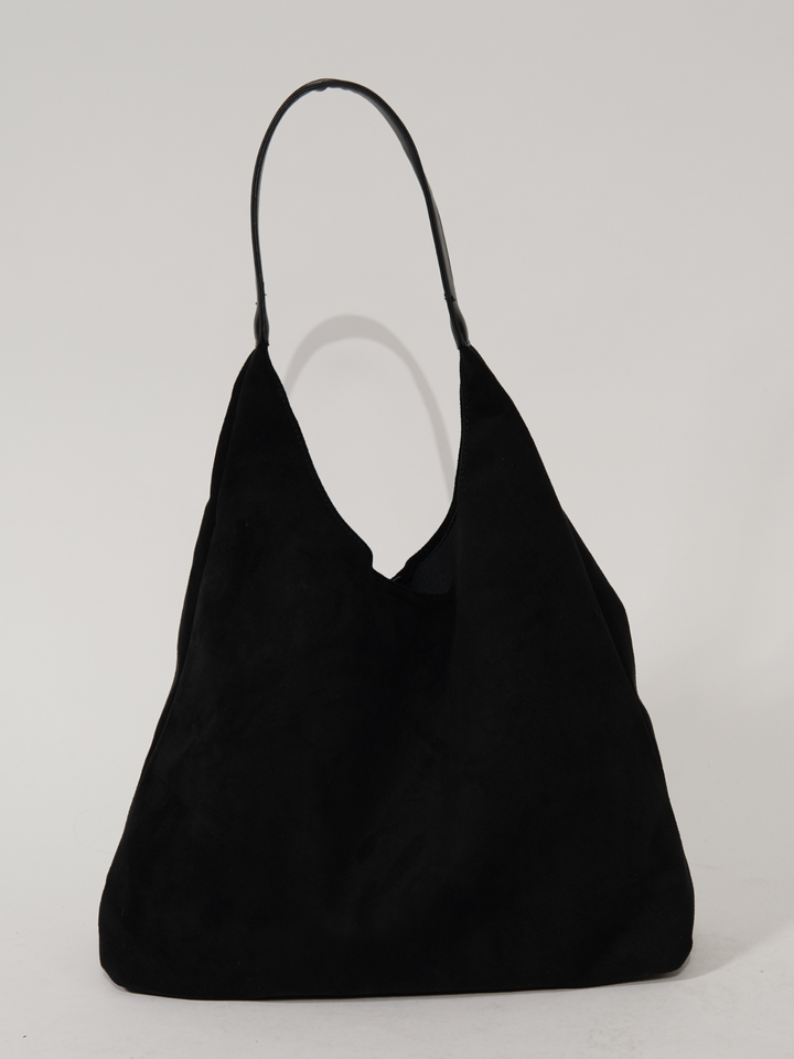 Women's Classic Smooth Tote Bag | Spacious Minimalist Carryall-Mykonostore-Black-Mykonostore