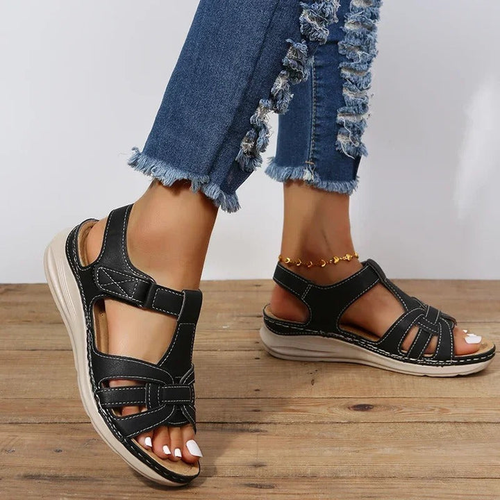 Women's Comfortable Open-Toe Sandals | Snug and Relaxing Footwear-Mykonostore-Mykonostore