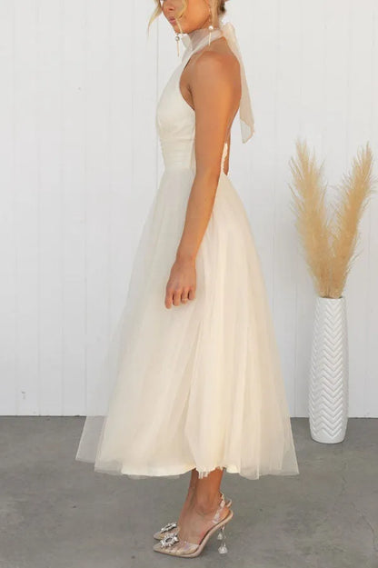 Women's Elegant Off-the-Shoulder Evening Dress | Chic Sleeveless Formal Gown-Mykonostore-Mykonostore