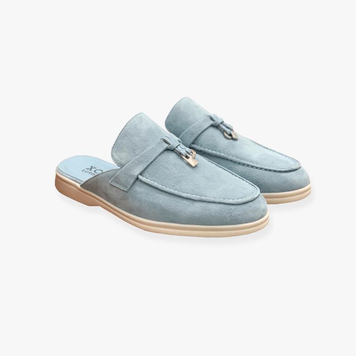 Women's Elegant Slip-On Mules | Comfortable Chic Design-Damen-Mules-Mykonostore-Light Blue-5-Mykonostore