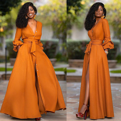 Women's Lightweight Elegant Maxi Dress | Chic Summer Outfit-Mykonostore-Mykonostore