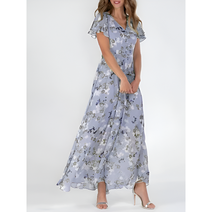 Women's Lightweight Midi Dress | Relaxed Medieval-Inspired Style-Mykonostore-Purple-S-Mykonostore