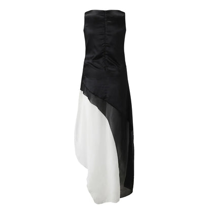 Women's Ombre Layered Dress | Stylish Flared Tiered Design-Mykonostore-Mykonostore