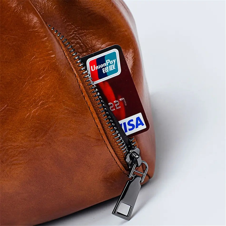 Women's Premium Leather Bag | Spacious Elegant Design-Handbags-Mykonostore-Mykonostore