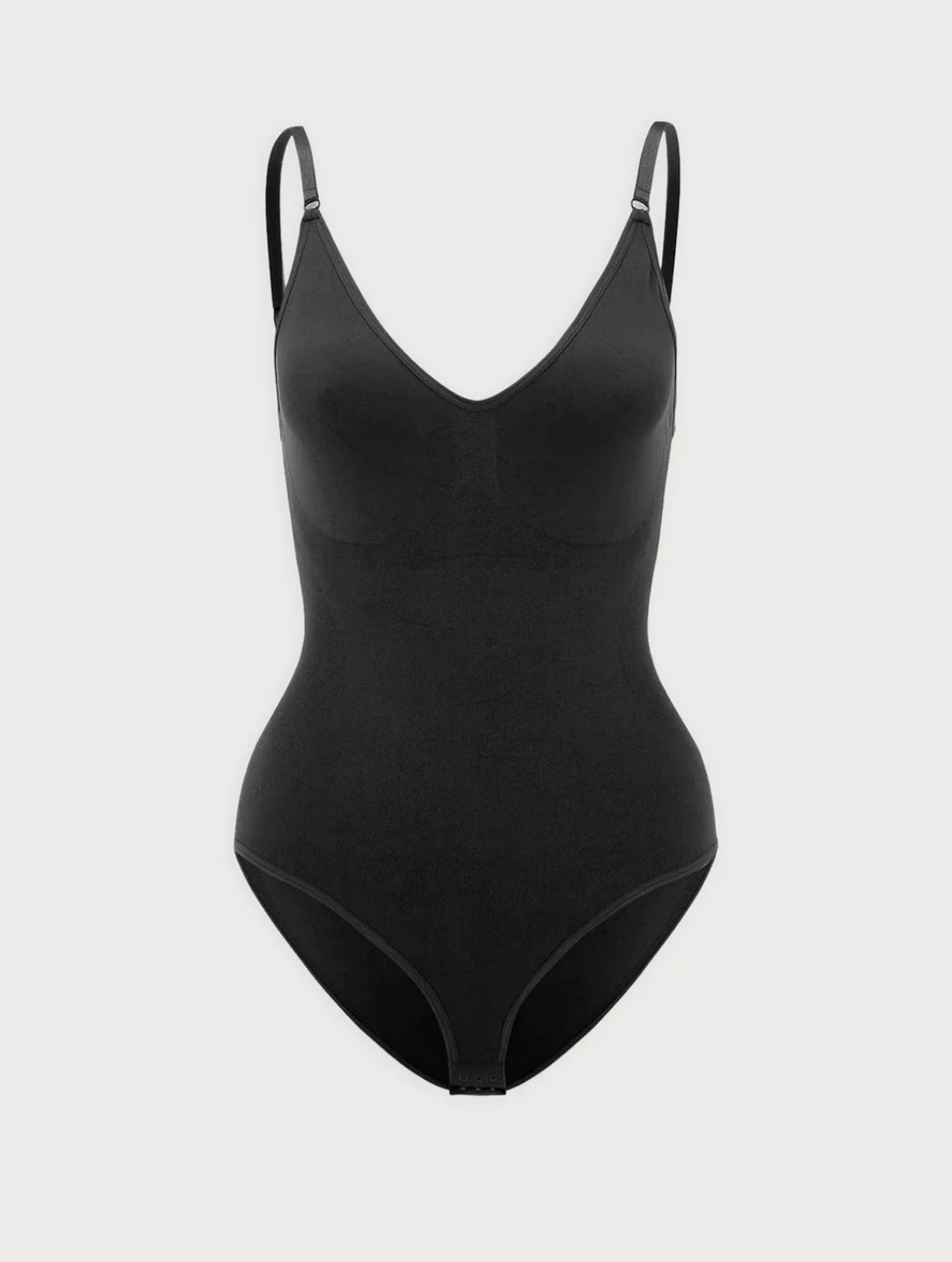 Women's Seamless Stretch Bodysuit | Contoured Snug Fit for Smooth Silhouette-Mykonostore-Black-XS-Mykonostore