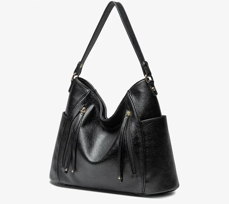 Women's Smooth Fabric Tote Bag | Chic Rectangular Design with Spacious Interior-Mykonostore-Mykonostore