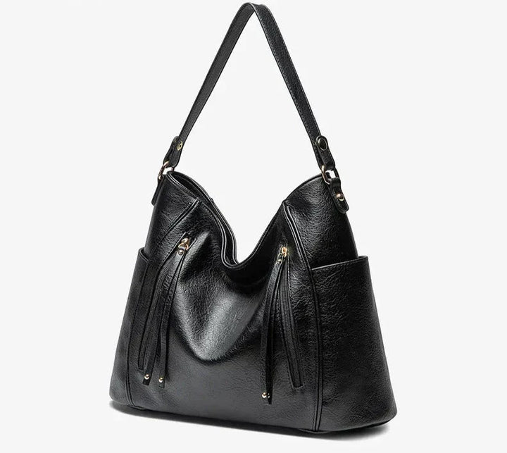 Women's Smooth Fabric Tote Bag | Chic Rectangular Design with Spacious Interior-Mykonostore-Mykonostore
