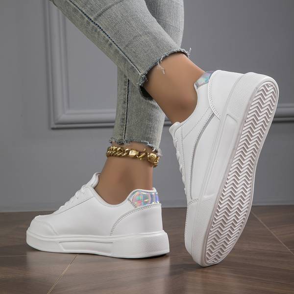 Women’s Sneakers | Elegant Design with Metallic Accents-Women's Sneakers-Mykonostore-Mykonostore