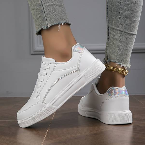 Women’s Sneakers | Elegant Design with Metallic Accents-Women's Sneakers-Mykonostore-Mykonostore