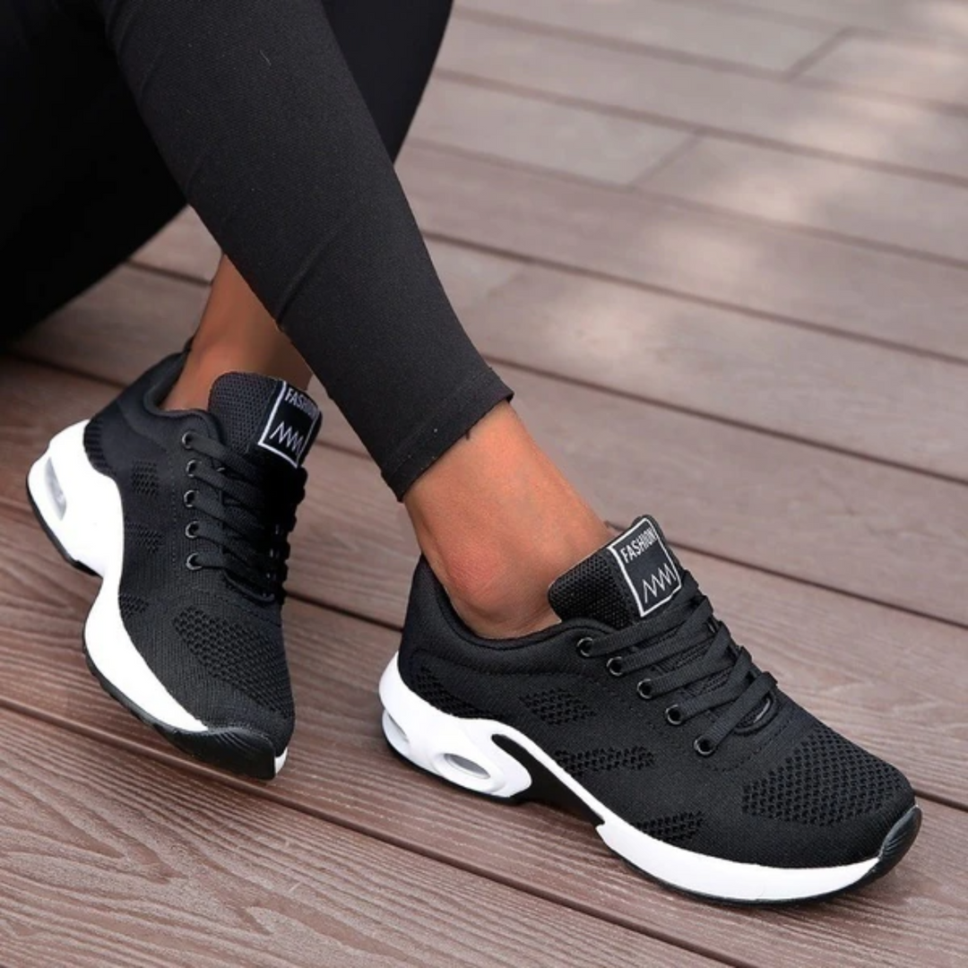 Women’s Sneakers | Lightweight Orthopedic Comfort-Women's Sneakers-Mykonostore-Black-5-Mykonostore