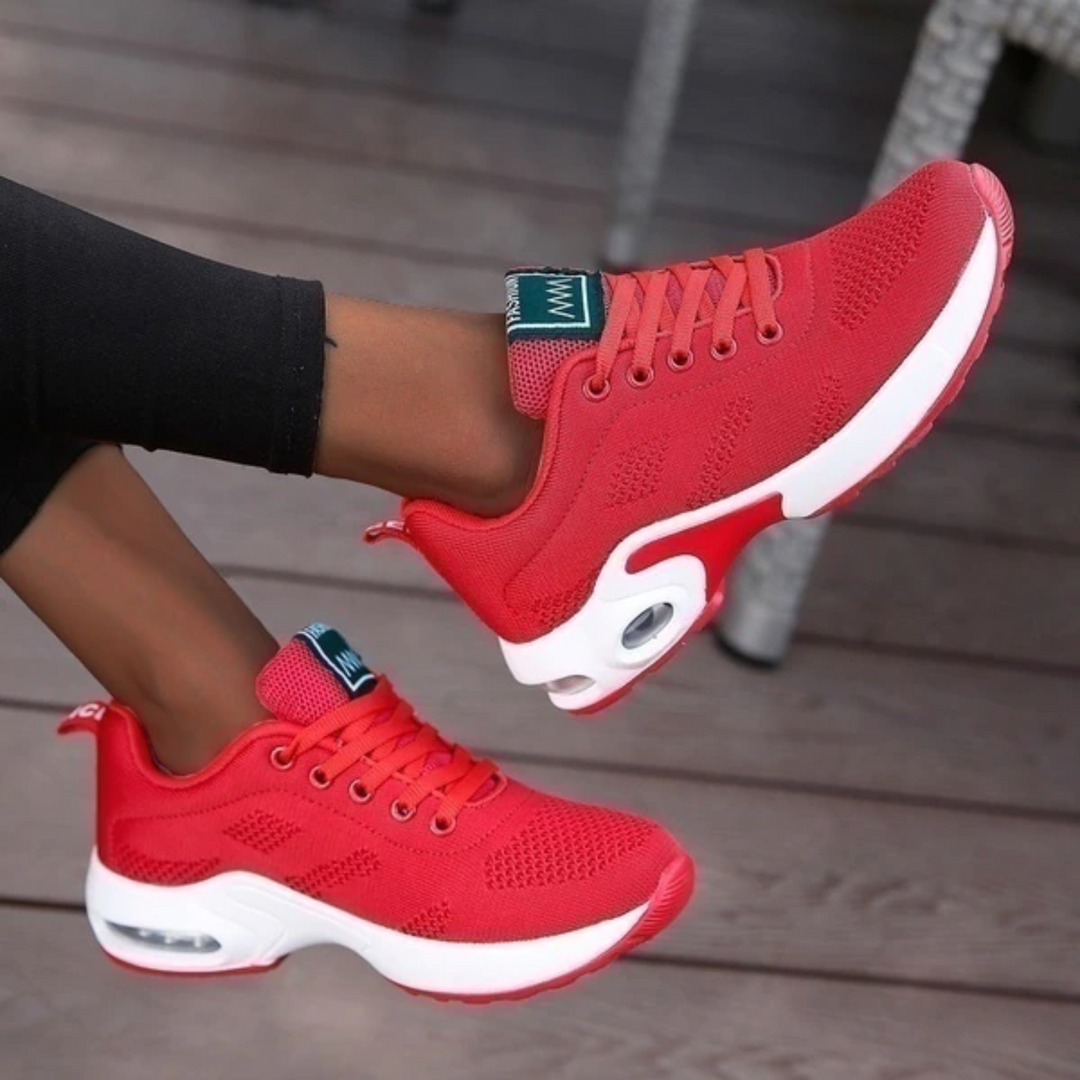 Women’s Sneakers | Lightweight Orthopedic Comfort-Women's Sneakers-Mykonostore-Red-5-Mykonostore