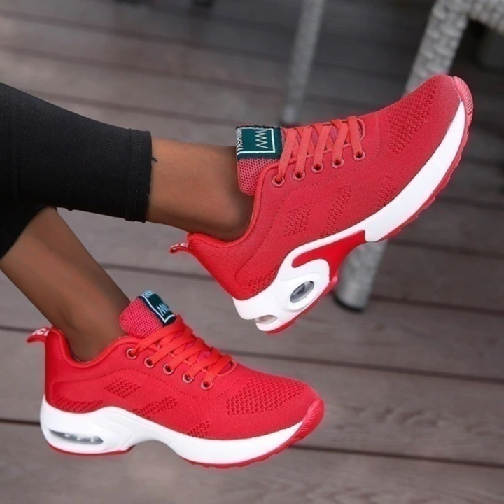 Women’s Sneakers | Lightweight Orthopedic Comfort-Women's Sneakers-Mykonostore-Red-5-Mykonostore