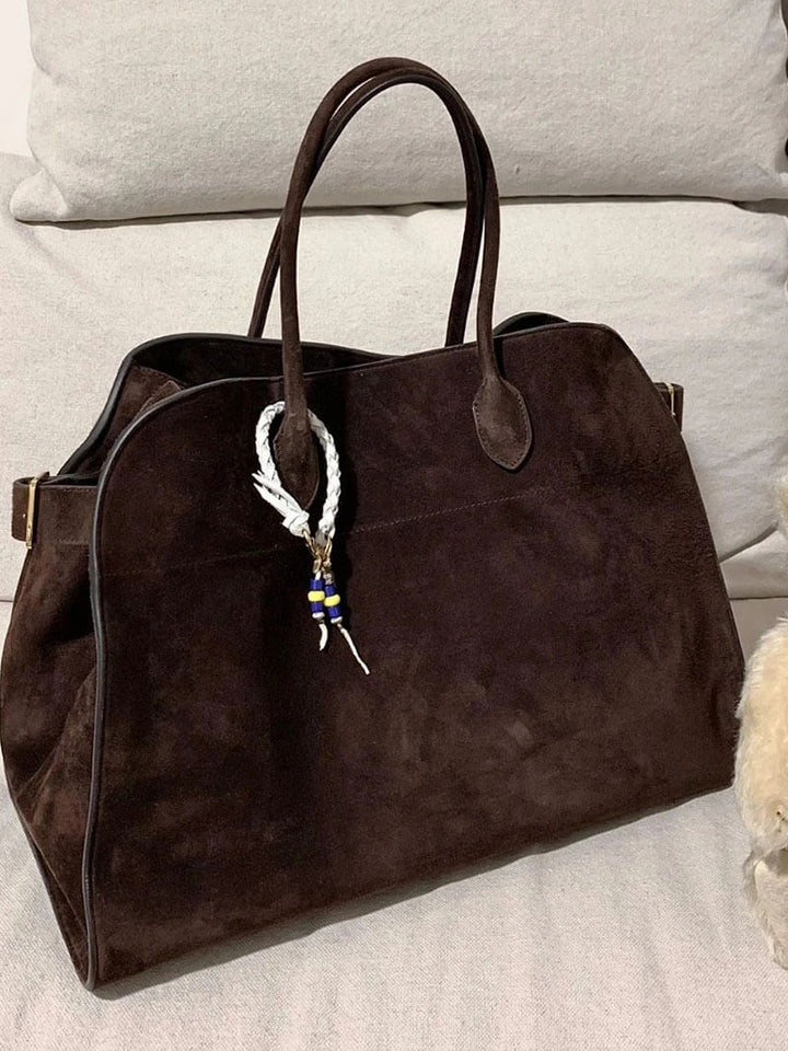 Women's Soft Canvas Tote Bag | Spacious Elegant Everyday Shoulder Bag-Mykonostore-Mykonostore