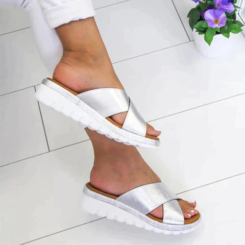 Women's Soft Touch Cozy Slippers | Comfortable Closed-Toe Slip-On Footwear-Mykonostore-Mykonostore