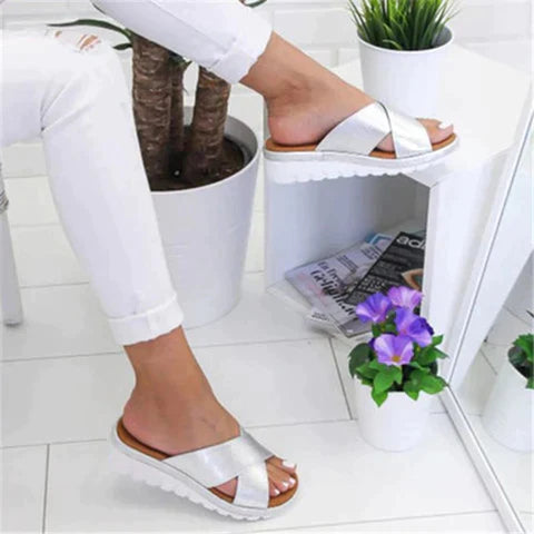 Women's Soft Touch Cozy Slippers | Comfortable Closed-Toe Slip-On Footwear-Mykonostore-Mykonostore