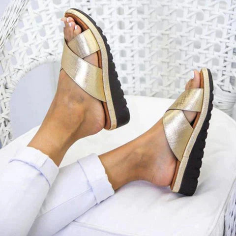 Women's Soft Touch Cozy Slippers | Comfortable Closed-Toe Slip-On Footwear-Mykonostore-Mykonostore