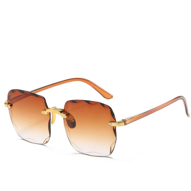 Women's Stylish UV400 Sunglasses | Elegant Lightweight Summer Shades-Mykonostore-Brown-Mykonostore