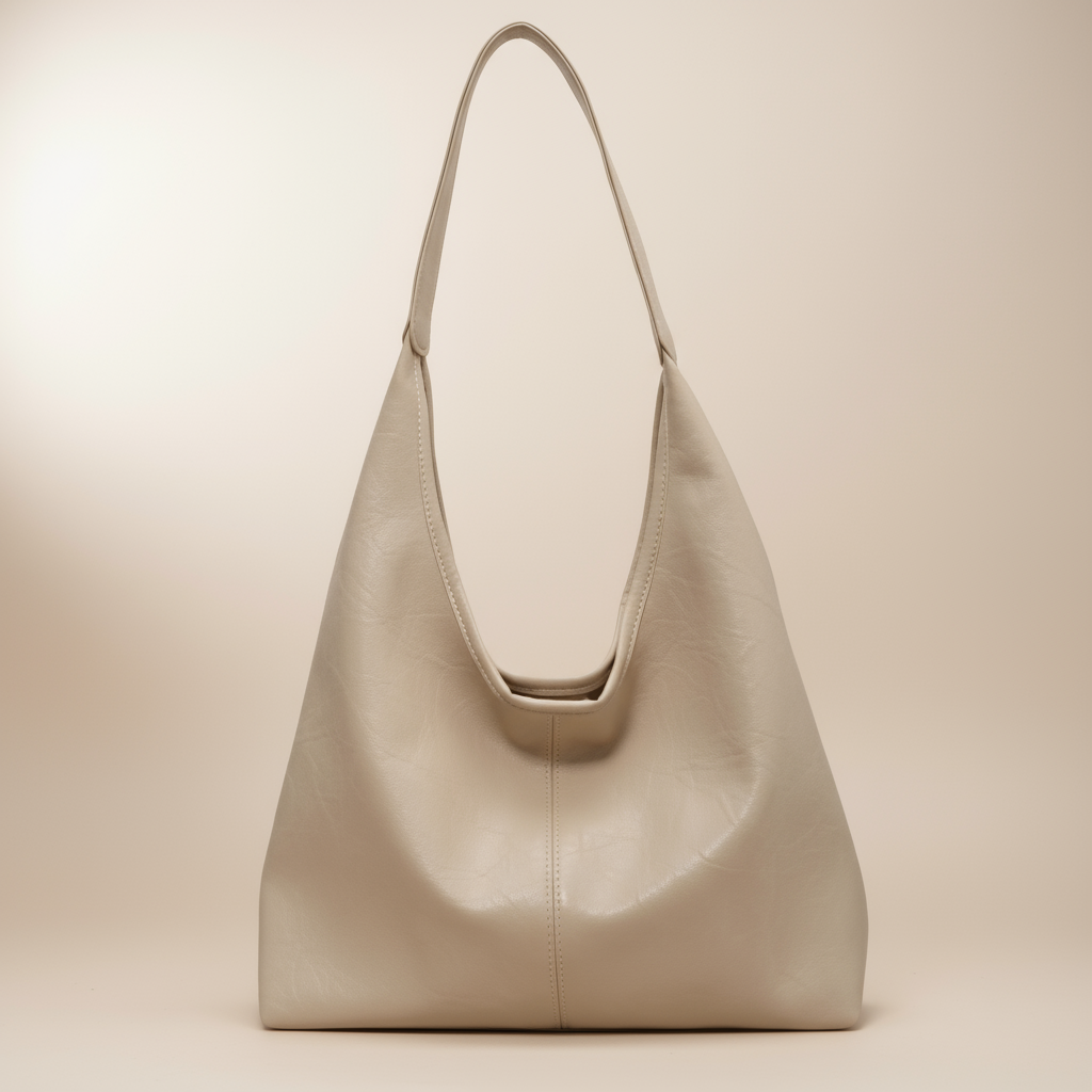 Women's Vintage-Inspired Shoulder Bag | Spacious and Practical Everyday Tote-Handtaschen-Mykonostore-Cream-Mykonostore